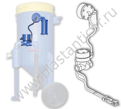 Клапан пневматический дистанционного управления КПДУ
