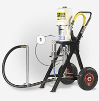 Аппараты безвоздушного распыления с пневматическим приводом Contracor ASP-281