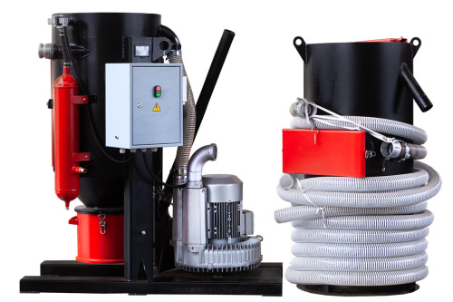 Система сбора и рекуперации абразивного материала СОВ-4/2-М