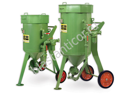 Пескоструйные установки абразивоструйные напорного типа DBS-100 / DBS-200